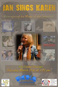 Jan Sings Karen -- Reimagining the Music of the Carpenters