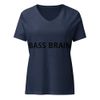 Women's Relaxed V-Neck T-Shirt | Bella Canvas 6405CVC