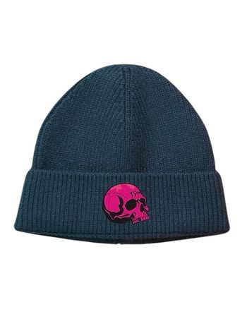 Twilight Stunt Work Beanie - Our super comfy beanie featuring the pink skull graphic
