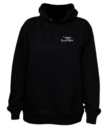 Twilight Stunt Work Hoodie - Twilight Stunt Work’s bespoke logo on cotton hoodie.
