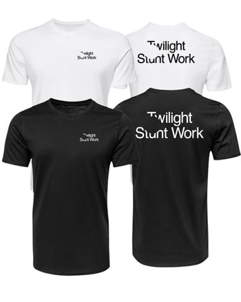 Twilight Stunt Work Logo Tee - Twilight Stunt Work’s bespoke logo on cotton tee. Available in black or white this design fits any style and any season.

