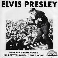I'M LEFT, YOU'RE RIGHT, SHE'S GONE by ELVIS PRESLEY VERSION