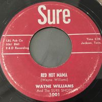 RED HOT MAMA by WAYNE WILLIAMS & THE SURE SHOTS VERSION