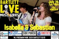 Bartlett LIVE Concert Series Featuring Isabella&Sebastian with Dream of Gardens