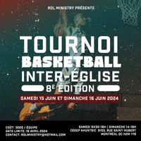 8e édition du tournoi de basketball inter-église Rdlministry