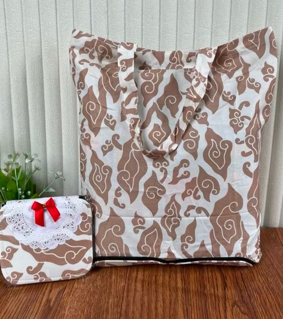 Ethnic Batik Grocery bag