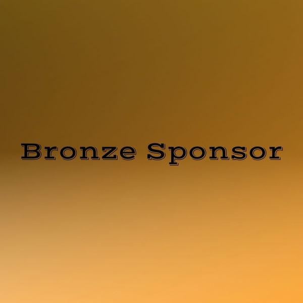 Bronze Sponsor - $1000
