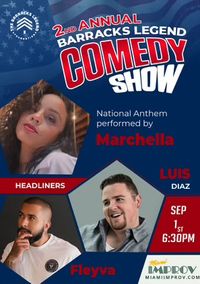 2nd Annual Barracks Legend Veteran Comedians