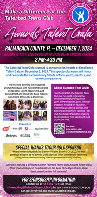 Talented Teen Club Award Ceremony Gala