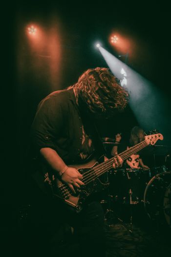 Mason Chance at Black Circle performing with Grenadelia in November, 2025. Photo Malana Kramer
