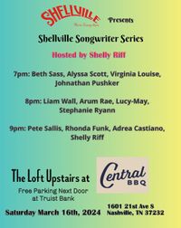 Shellville Songwriter Series