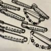 Letter Pin Fashion Decoration