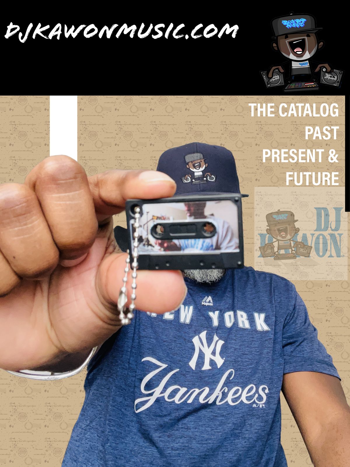 DJ Kawon Production Catalog  Cassette Key Chain