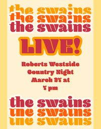 The Swains at Robert's Westside Country Night