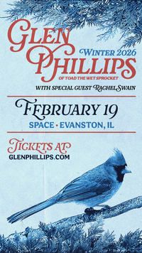 Glen Phillips with Rachel Swain at SPACE