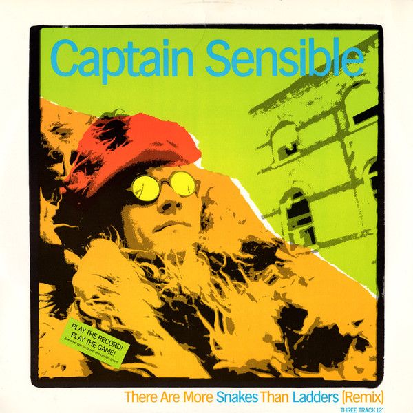 Captain Sensible – There Are More Snakes Than Ladders (Remix) - Vinyl