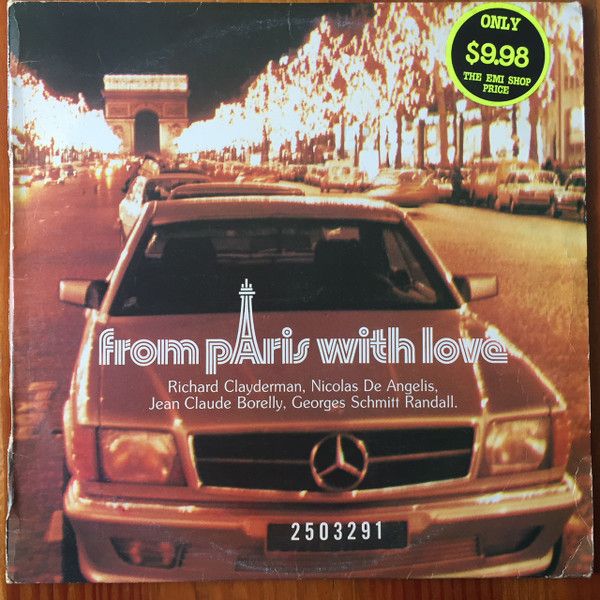 Richard Clayderman, Jean-Claude Borelly, Nicolas De Angelis, Georges Schmitt Randall – From Paris With Love - Vinyl