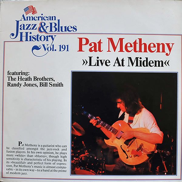 Pat Metheny – Live At Midem - Vinyl