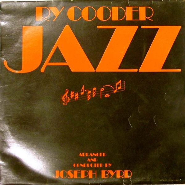 Ry Cooder – Jazz - Vinyl
