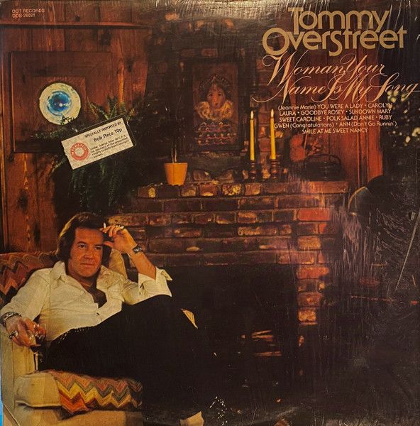 Tommy Overstreet – Woman, Your Name Is My Song - Vinyl