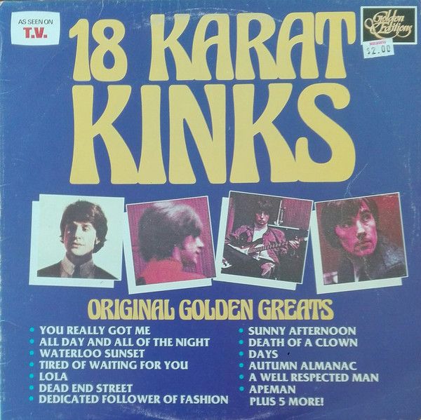 The Kinks – 18 Karat Kinks - Vinyl