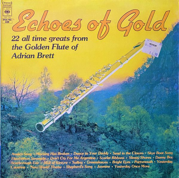 Adrian Brett – Echoes Of Gold - Vinyl