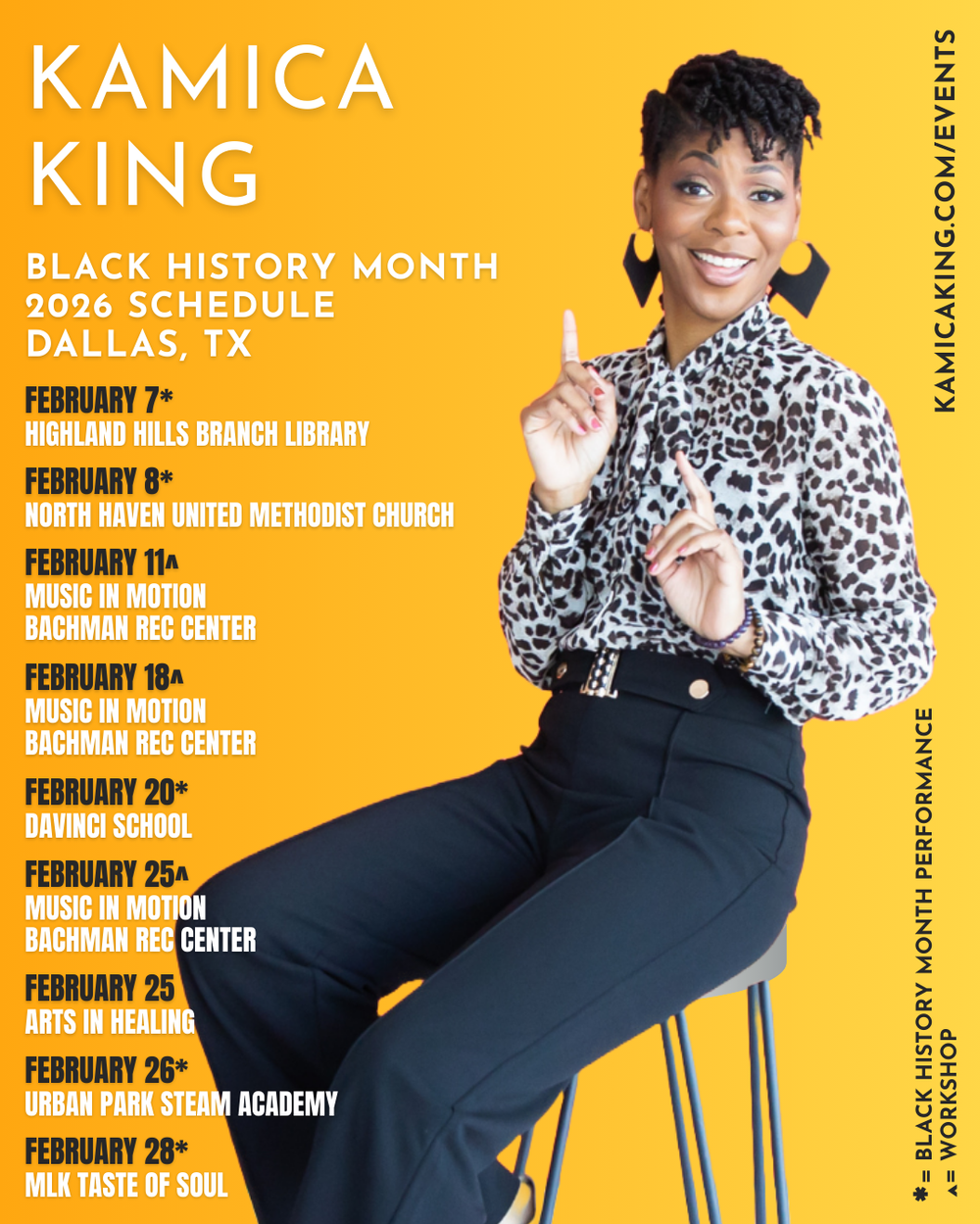 Kamica King Black History Month
