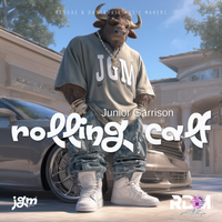 Rolling Calf by Junior Garrison