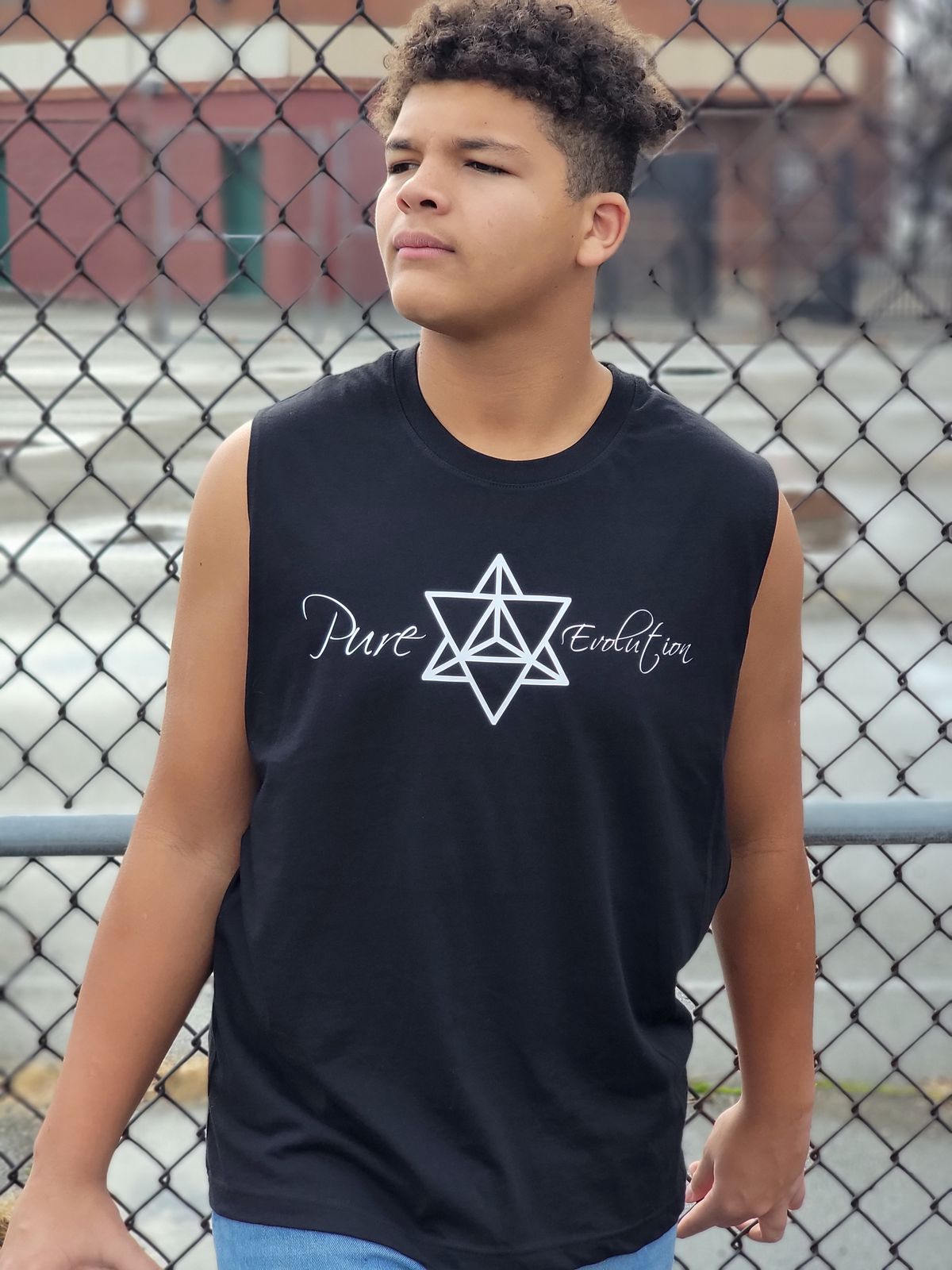 Pure Evolution Black Muscle Tank 