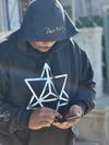 Pure Evolution Merkabah Black Hooded Sweatshirt 