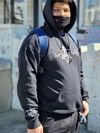 Pure Evolution Black Hooded Sweatshirt