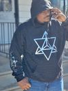 Pure Evolution Merkabah Black Hooded Sweatshirt 