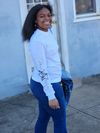 Pure Evolution Long Sleeve White T-Shirt