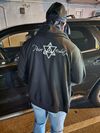 Pure Evolution Black Zip-up Hooded Sweatshirt