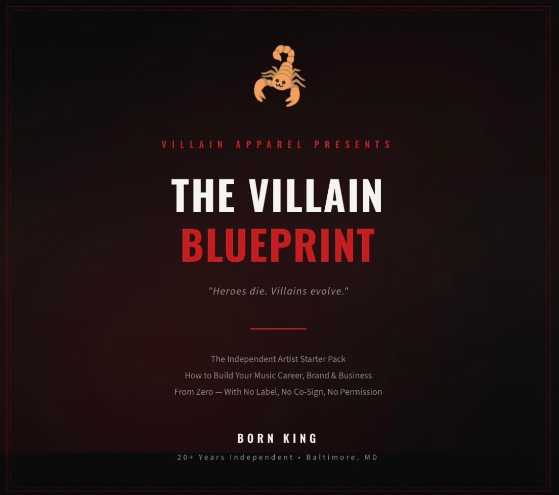 🦂 THE VILLAIN BLUEPRINT  E-Book 