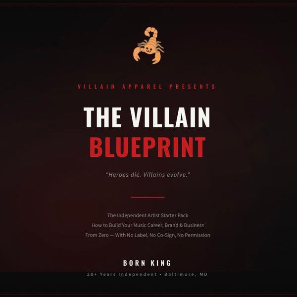 🦂 THE VILLAIN BLUEPRINT  E-Book 