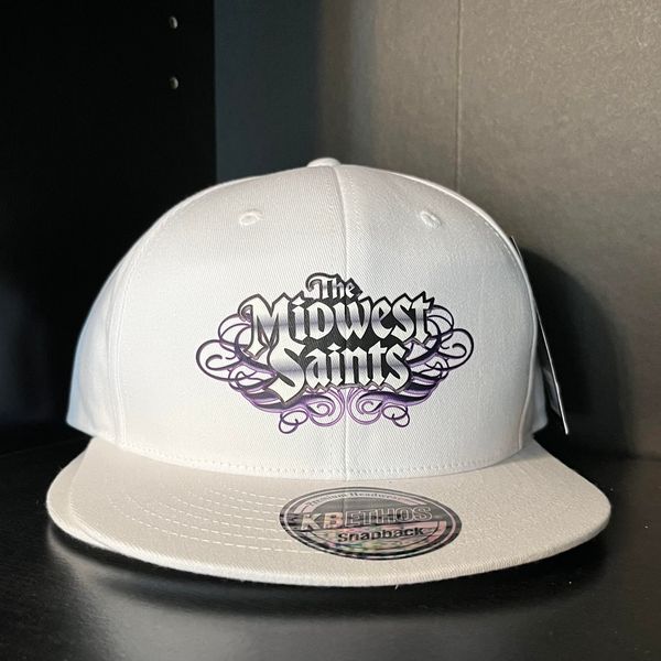 Saints Snapback (White)