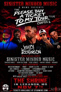 Sinister Minded Music amd Wawg present Jehry Robinson 