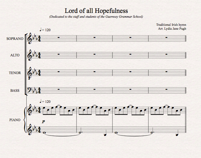 Lord of All Hopefulness