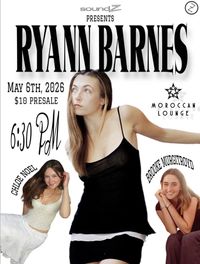 Ryann Barnes with support from Brooke Murgitroyd and Chloe Noel
