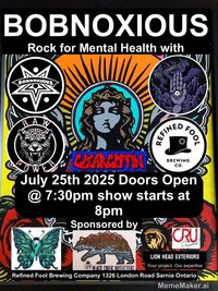 Bobnoxious Rock for Mental Health