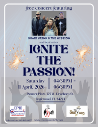 EPIC & Downtown Englewood's Ignite the Passion - Heahliner: Shari Frink & the Mission