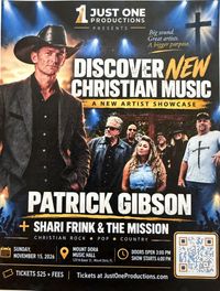 Shari Frink & The Mission open for Patrick Gibson