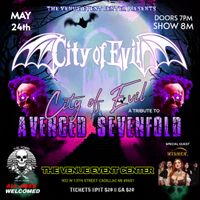 WISHER w/ CITY OF EVIL AVENGED SEVENFOLD TRIBUTE!