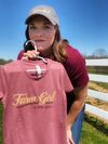 NEW FARM GIRL T-SHIRTS (Light Mauve KIDS sizes) 