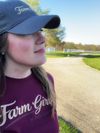 NEW FARM GIRL T-Shirts (Maroon)