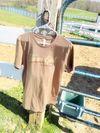 NEW FARM GIRL T-Shirts (Tan) 