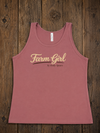 Farm Girl Mauve Tank  