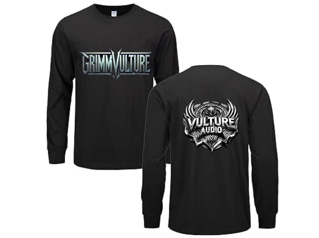 Grimmvulture x Vultureaudio Long Sleeve T Shirt 
