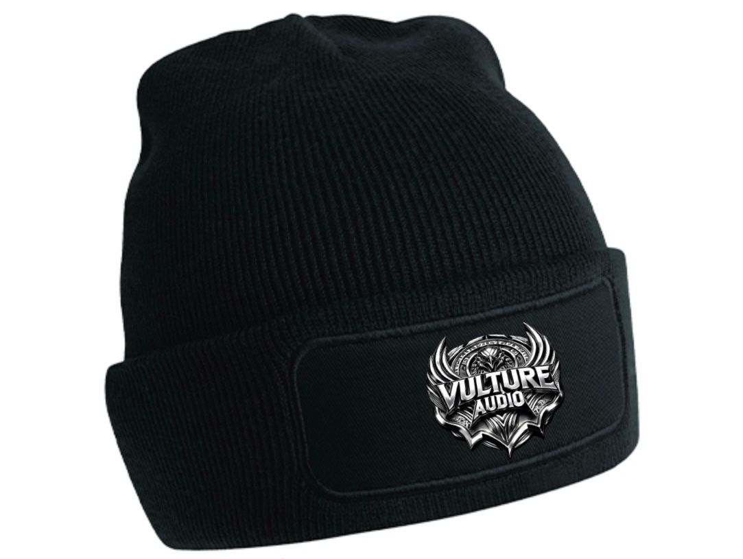 Vulture Audio Beanie MK.II Black Logo